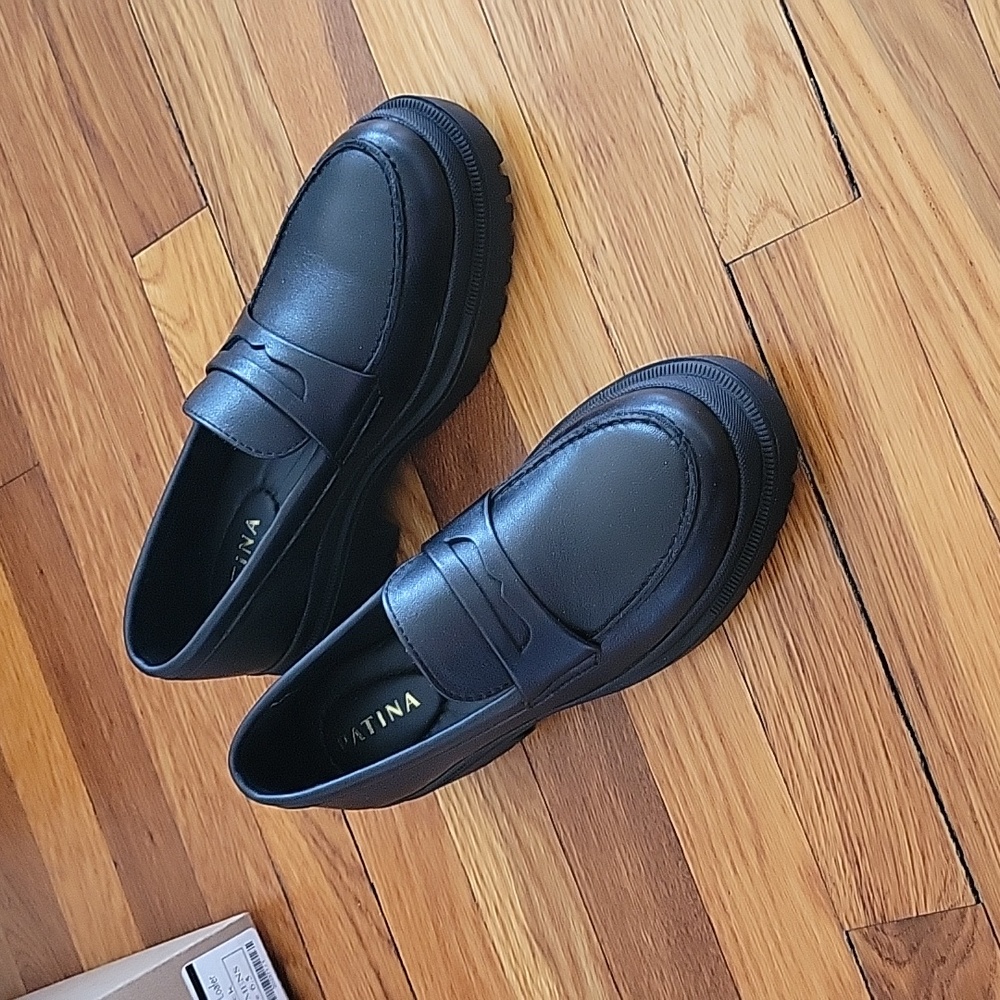Portland Leather black loafers